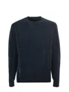 Rrd Chenille Sweater In Blue