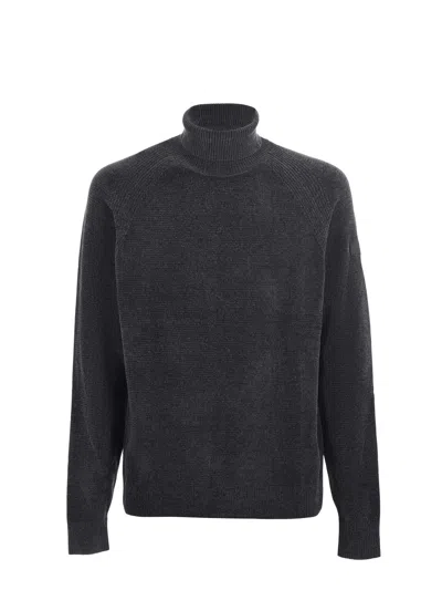 Rrd Chenille Turtleneck In Black