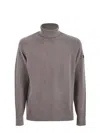 Rrd Chenille Turtleneck In Gray