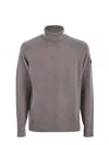 Rrd Chenille Turtleneck In Gray