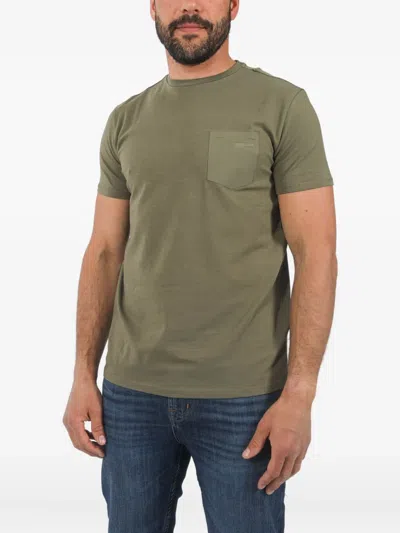 Rrd Chest-pocket Crew-neck T-shirt In Green