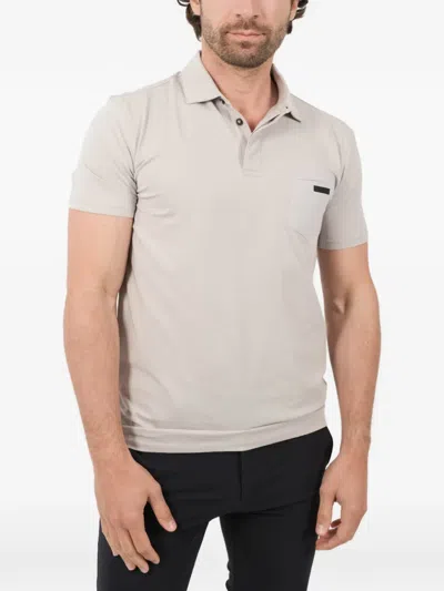 Rrd Pocket Polo Shirt In Neutral