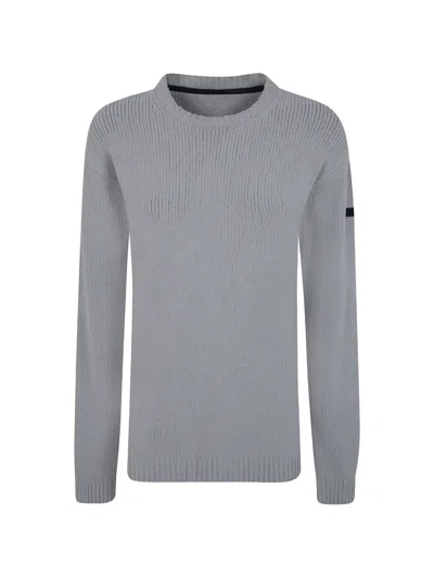 Rrd Cinematt Ribbed-knit Sweater In Gray