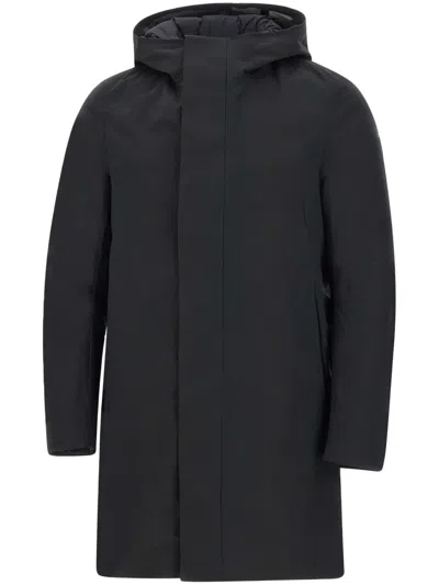 Rrd Color Detachable Coat In Black
