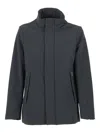 Rrd Concealed-fastening Jacket In Blue