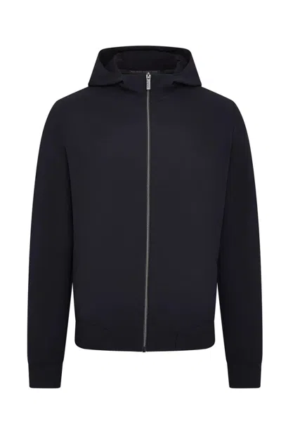 Rrd Contemporary Full-zip Sweatshirt With Hood In Black