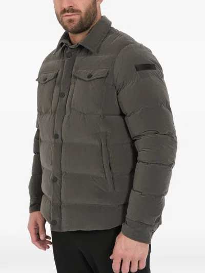 Rrd Corduroy Padded Jacket In Gray