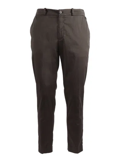 Rrd Cottech Chino Jo Tailored Chino Pants In Brown