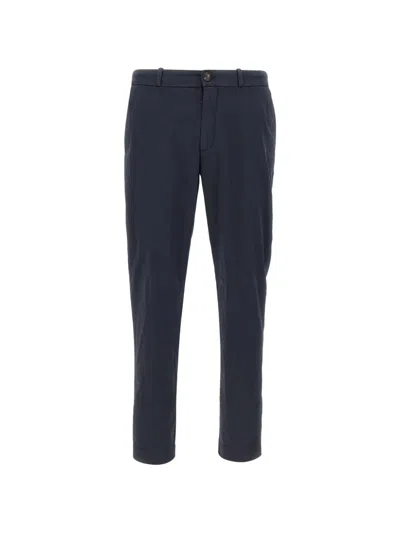 Rrd Casual Trousers With Belt Loops In Blue