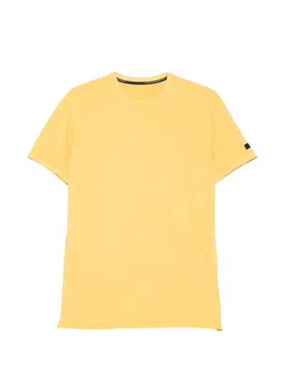 Rrd Crew Neck T-shirt In Yellow
