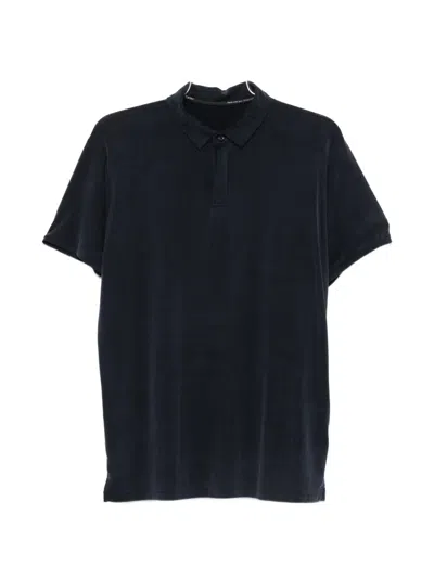 Rrd Cupro Short-sleeve Polo Shirt In Blue
