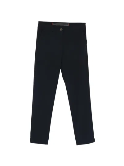 Rrd Diagonal-pocket Trousers In Blue