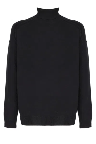 Rrd Black Wool-blend Sweater