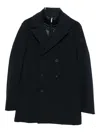 Rrd Double-breasted Minimalist Jacket With Classic Lapel In Black