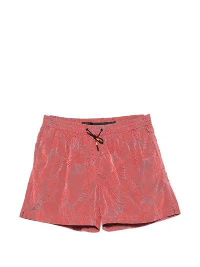 Rrd Drawstring Swim Shorts In Red