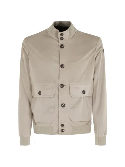 Rrd Flap-pocket Jacket In Gray
