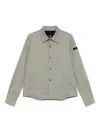 Rrd Green Lightweight Jacket With Button-up Front
