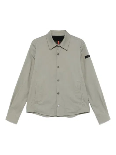 Rrd Green Lightweight Jacket With Button-up Front
