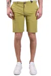 Rrd Roberto Ricci Designs Tailored Green Shorts In Brown