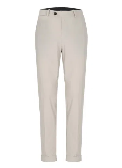 Rrd Grey Surflex Micro Chino Pants In Neutral