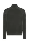 Rrd Grey Wool-blend Sweater In Black