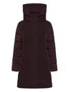 Rrd Hooded Hybrid Parka In Brown