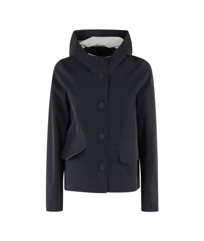 Rrd Hooded Jacket In Black