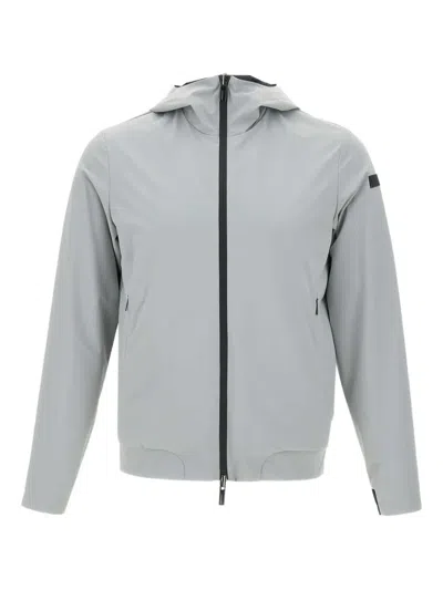 Rrd Hooded Lightweight Jacket In Gray