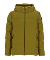 Rrd Hooded Padded Down Jacket In Multi