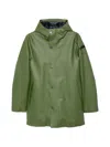 Rrd Hooded Press-stud Coat In Multi