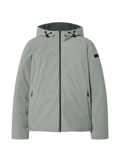 Rrd Hooded Reversible Jacket In Green