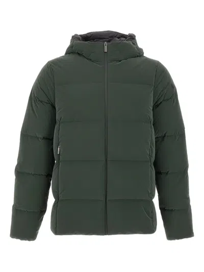 Rrd Hooded Zip Jacket In Green