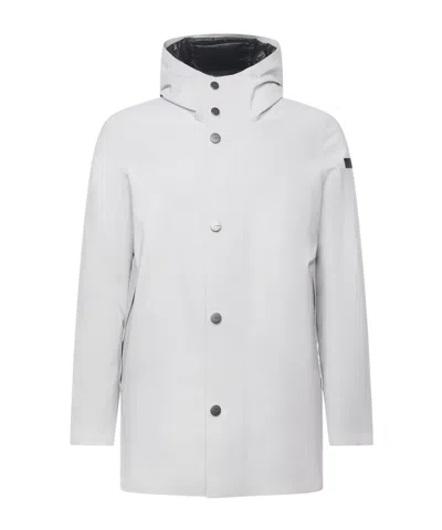 Rrd Hooded Zip-closure Jacket In Gray