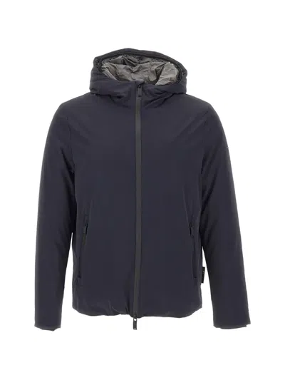 Rrd Hooded Zip-up Jacket In Blue