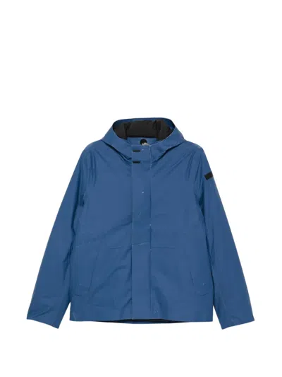 Rrd Hooded Zip-up Jacket In Blue