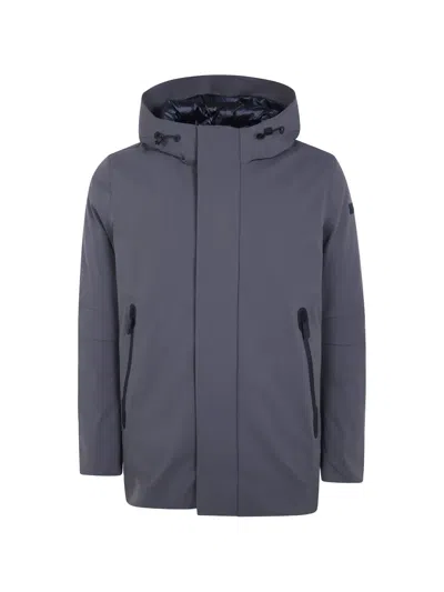 Rrd Hooded Zip-up Jacket In Gray