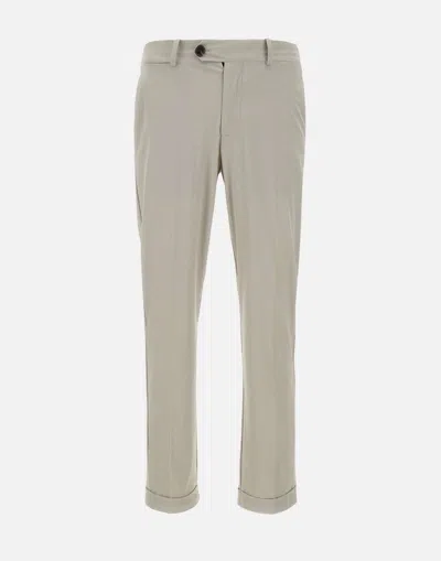 Rrd Ice Grey Slim Fit Chino Pants