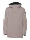 Rrd Color Detachable Mdm Jkt In Beige