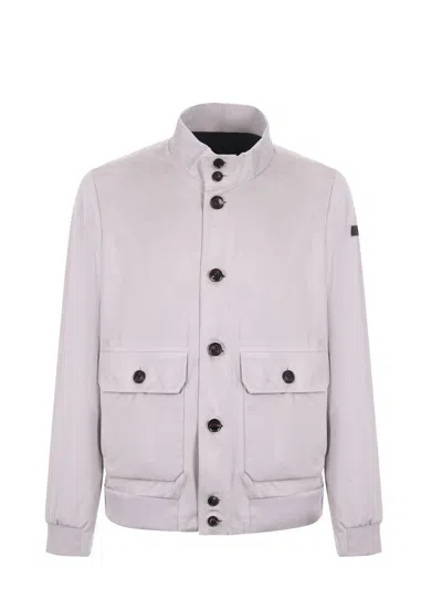 Rrd Jacket In Eco Suede In Beige