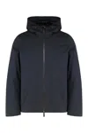 Rrd Terzilio Floating Storm Zipped-hooded Jacket In Blue
