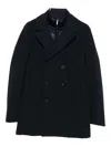 Rrd Double-breasted Minimalist Jacket With Classic Lapel In Black