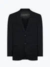 Rrd Long-sleeved Suit Coat In Blue