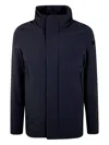 Rrd Funnel-neck Jacket In Blue