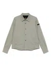 Rrd Green Lightweight Jacket With Button-up Front In Green
