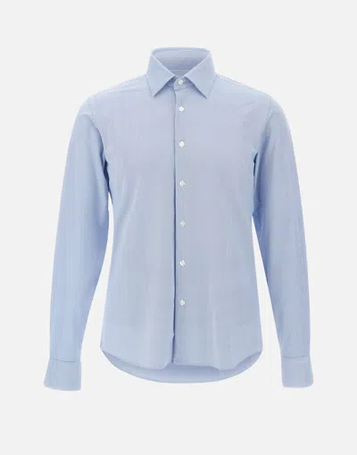 Rrd Light Blue Oxford Jacquard Shirt