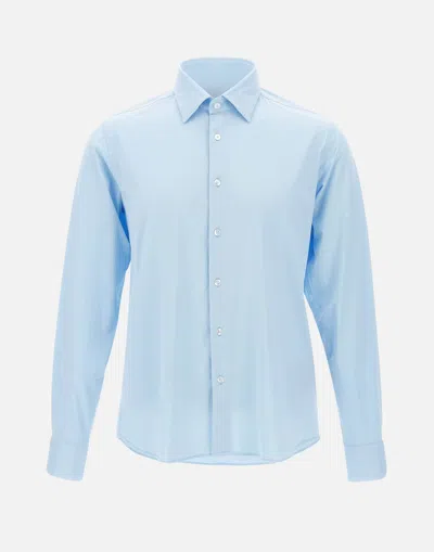 Rrd Light Blue Oxford Jacquard Shirt