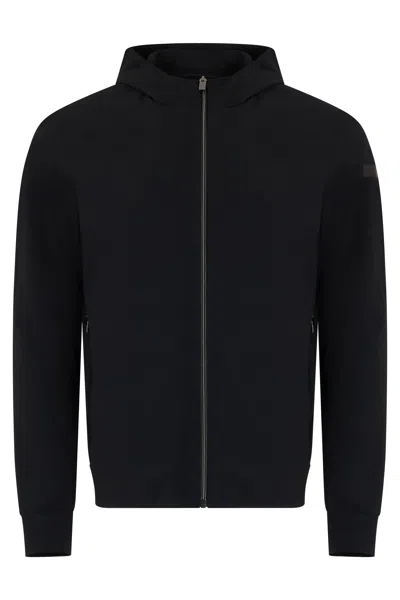 Rrd Light Jacket With Hood In Black