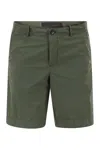 Rrd Lightweight Stretch Technical Bermuda Shorts In Green