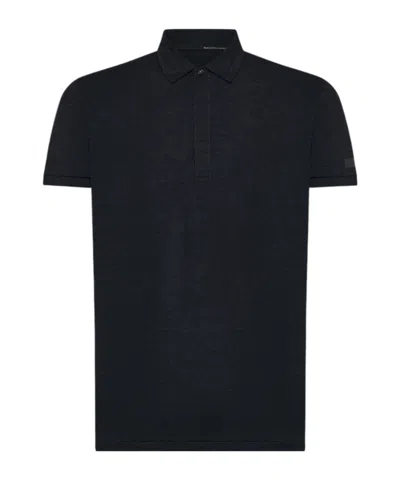 Rrd Logo-patch Polo Shirt In Blue