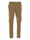 Rrd Logo-patch Trousers In Brown